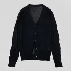 UNIQLO ユニクロ♡ライトVネックカーディガン　接触冷感　ブラック　L