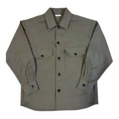 GWSALE 美品GU 千鳥柄 CPOシャツ S