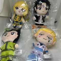 ハンターハンター 4体セット クロロ クラピカ ヒソカ　ゴン マスコット