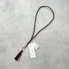 新品　Dragon ドラゴン　レザー　ネックレス　キーリング　ユニセックス