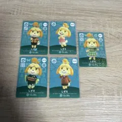 あつまれどうぶつの森 あつ森 アミーボ amiibo カード しずえ 5種類