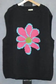MacMahon Knitting Mills フラワー ニットベストのサムネイル