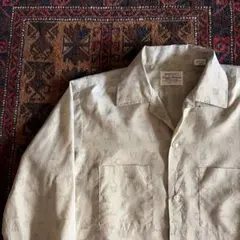 60s ARROW OPEN COLLAR SHRIT 柄シャツのサムネイル