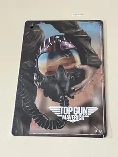 TOP GUN MAVERICK ブリキ看板