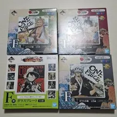 ワンピース 一番くじ ワノ国編 兄弟の絆 ガラスプレート 小皿