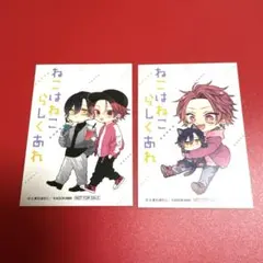 ねこはねこらしくあれ　特製ミニカード　ときたほのじ　ブロマイド　アニメイト　BL