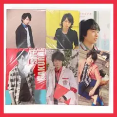嵐 ARASHI 櫻井翔 クリアファイル 歴代 ツアー ライブ グッズ レア