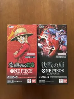 テープ付】ONE PIECE カードゲーム 受継がれる意志 、蒼海の七傑BOX