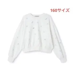 メゾピアノ新品新作タグ付きキラキラモチーフトレーナー160