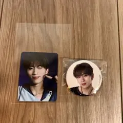 INI 許豊凡　ミニトレカ・ミニ缶バッジセット