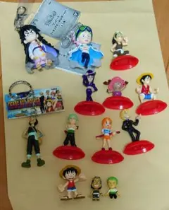 ONE PIECE　コカ・コーラ　フィギュア　キーホルダー　等　まとめ売り