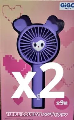 GiGO限定 TWICE LOVELYS ハンディファン ラバーマット サナ - メルカリ