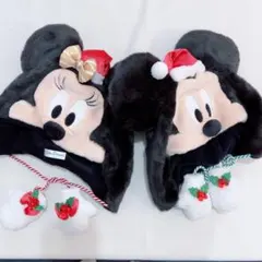 ディズニークリスマス　ファンキャップ　ミッキーミニー