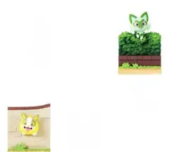 ポケモン　リーメント　ぴょこっと　おかえりコレクション　ニャオハ　ワンパチ