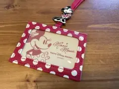 【ディズニー】ミニーちゃんパスケース