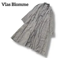 vlas blommeヴラスブラム① コルトレイクリネンワイドワンピース 半袖