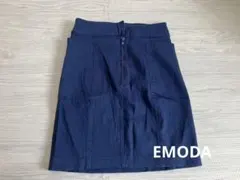 EMODA ネイビー タイトミニスカート