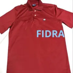 FIDRA 赤 M ゴルフウェアシャツポロシャツ値下げ価格