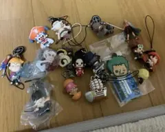 ワンピース　ストラップ　ミニフィギュア　キーホルダー　まとめ売り15個