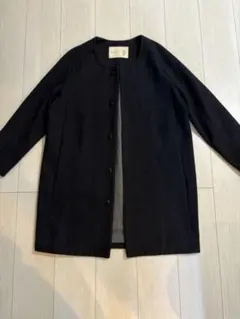 FIL DE FER ブラック ノーカラージャケット