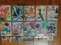 ラウンドワンコラボ ワンピースカードゲーム 麦わらの一味 5枚セット