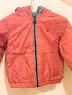 値下げ！大セール‼️Petit bateau キッズ ジャケット ピンク ボーダーのサムネイル