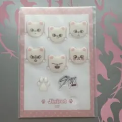 StrayKids オンラインくじ　SKZOOポン　ぷくっとシール　ジニレット