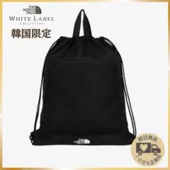 新品 韓国限定 THE NORTH FACE ナップザック ジムサック ブラックのサムネイル