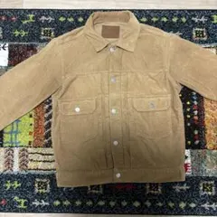 BACK NUMBER 2nd type コーデュロイジャケット ベージュのサムネイル