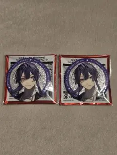 にじさんじ 8周年 ランダムグリッター缶バッジ Aグループ 長尾景 2点