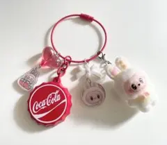 コカコーララブブ　ジャラジャラストラップ