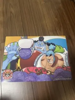 未開封 ラウンドワン ONE PIECE コラボ B4ビジュアルマット2枚 - メルカリ