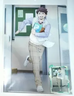 ハイキュー!! 及川徹 クリアファイル ダイカットステッカー