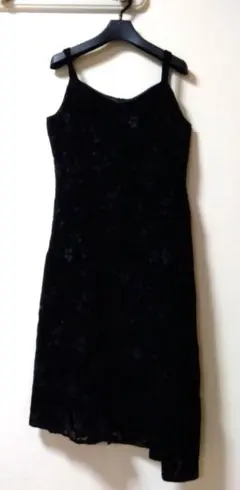 コムサイズム　ベロアドレス、ストール付