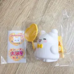 シークレットクリップ付きマスコット　はなまるおばけ　サンリオ