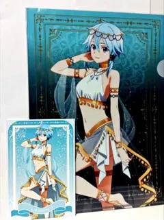 ソードアート・オンライン シノン A4クリアファイル＋非売品ポストカード