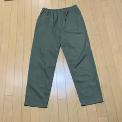 オリーブグリーン イージーパンツ ゴムウエスト
