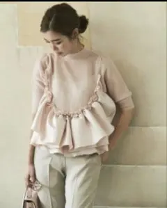 新品未使用タグ付き リテン liten Soufflé Peplum BL - メルカリ