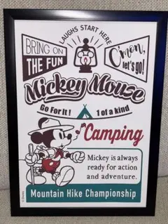 347 アートポスター　レトロポスター　アメリカンレトロ　額付き