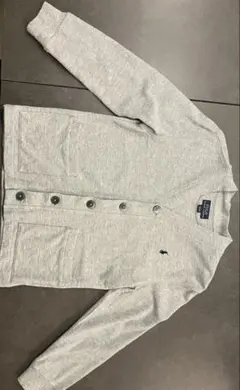 サイズ130 Polo Ralph Lauren 綿カーディガン グレー