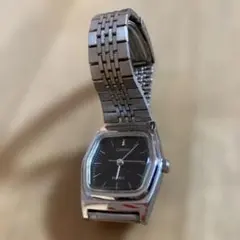 CASIO クォーツ 腕時計 ブラック　レディース