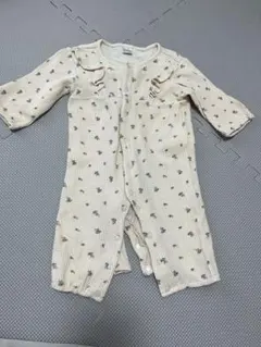 tete a tete ベビー ロンパース 70cm 花柄