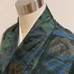 KJ2641 大島紬 身丈158cm 着物 正絹