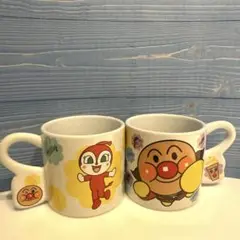 限定 アンパンマン アンパンマンミュージアム マグカップ ミルキー　二個セット