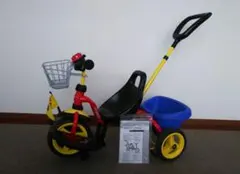 PUKY 三輪車 手押し可能 ドイツ製 前かご 後ろかご付き PUKY 三輪車 手押し可能 ドイツ製 前かご 後ろかご付き PUKY