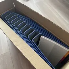 ASKUL パイプ式ファイル A5 50mm 青 10冊のサムネイル