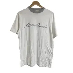 eddie bauer 90s リンガーTシャツ　ホワイトのサムネイル