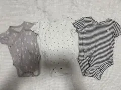 babyGAP ユニクロ前開きボディスーツセット