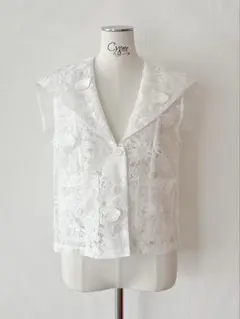 Cygne シーニュ ダックジレ Marine gray size1 - メルカリ