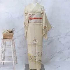 み*こ様 寿光織 アイボリー 4点 フルセット 色留訪問着 入学式 卒業式